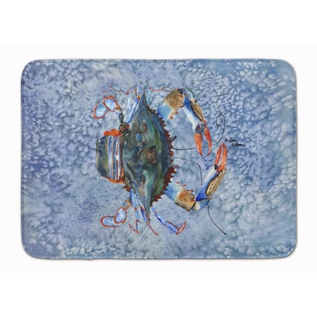 Carolines Treasures Crab Machine Washable Memory Foam Mat 8149-RUG